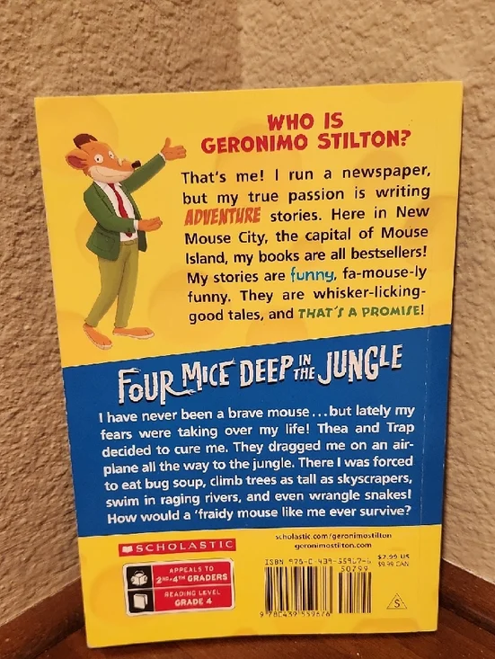 Geronimo Stilton Set Of 4 Books - Picture 7 of 9